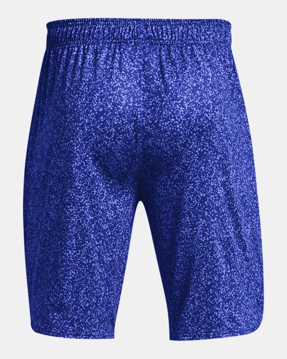 Men's UA Train Stretch Printed Shorts, Blue, pdpMainDesktop image number 6